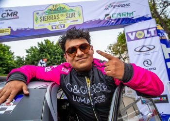 Char García, ganador del Rally Sierras del Sur 2025
