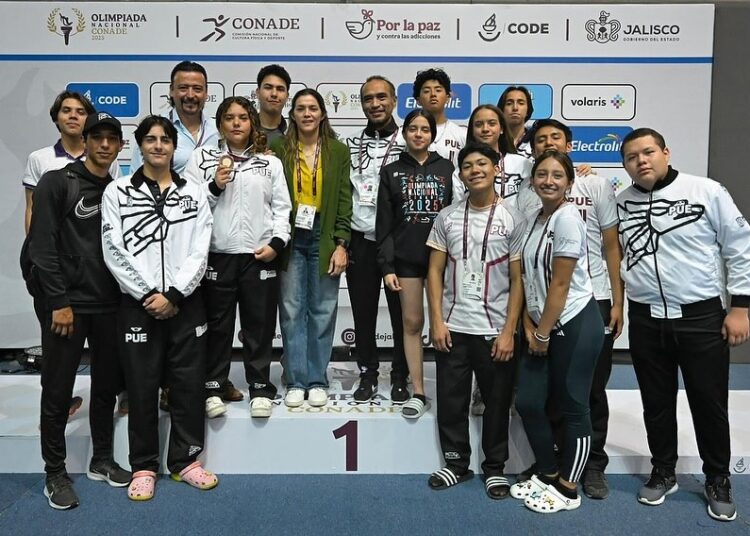 TKD de Puebla consigue 8 medallas en Olimpiada Nacional 2025