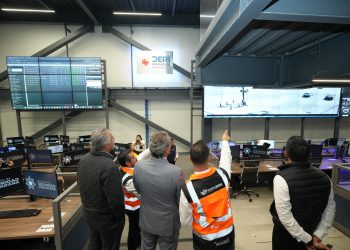 Pepe Chedraui supervisa Centro de Monitoreo Semafórico de la capital