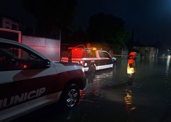 Realizan trabajos urgentes de desazolve por intensas lluvias en Cuautlancingo