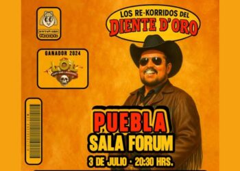 El Diente D’Oro hará reír a Puebla en Sala Forum