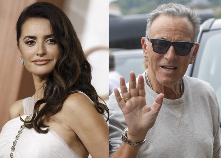 Penélope Cruz y Bruce Springsteen homenajeados por la Academia
