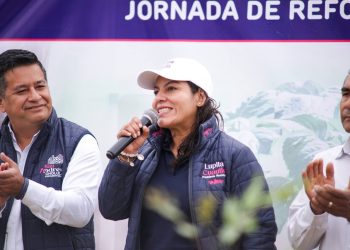 Continúa reforestación en San Andrés Cholula con más de 1,800 árboles sembrados