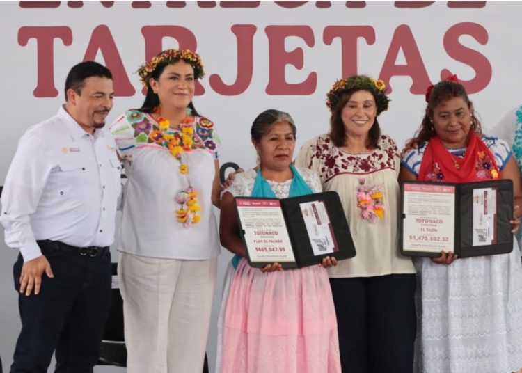 Entrega Ariadna Montiel recursos del FAISPIAM a 2 mil 600 comunidades indígenas