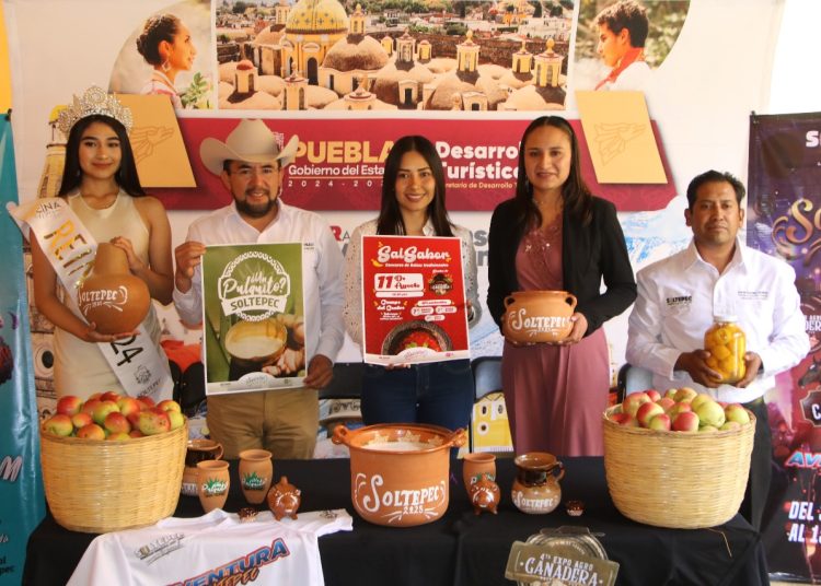 Feria de la Manzana de Soltepec brinda seguridad a comunidades