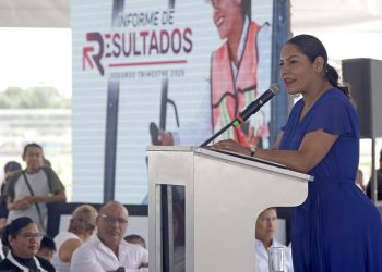Lupita Cuautle rinde su informe trimestral de resultados