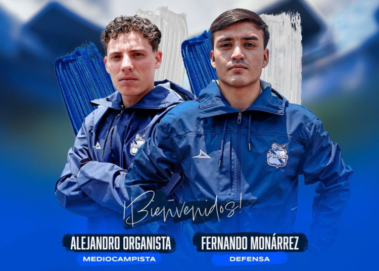 Organista y Monárrez son jugadores del Puebla