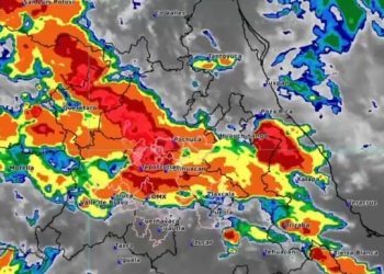 Aumenta intensidad de lluvias en la capital ¡lleva tu paraguas!