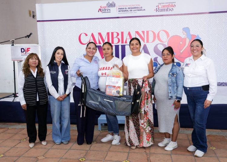 Lupita Cuautle respalda a futuras mamás con apoyos y talleres