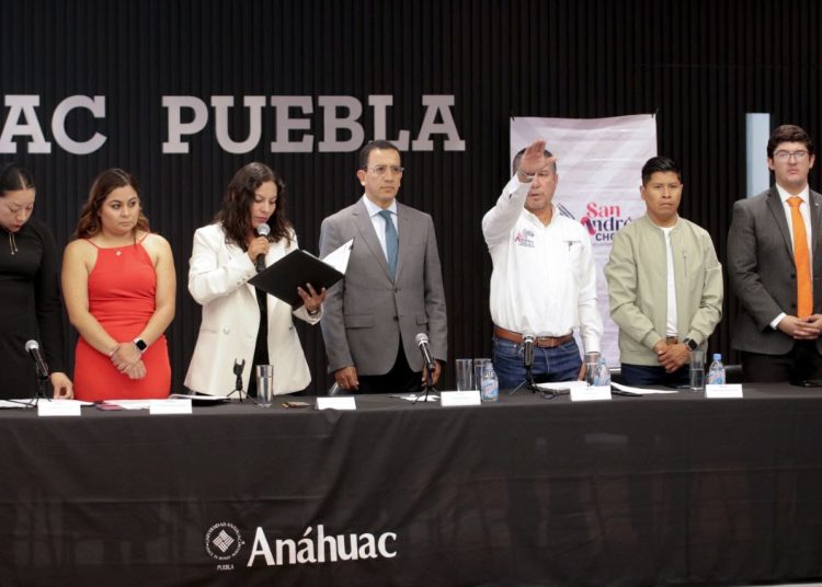 Con enfoque participativo se desarrolla infraestructura en San Andrés Cholula
