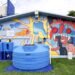 Lupita Cuautle entrega sistema de captación pluvial a primaria