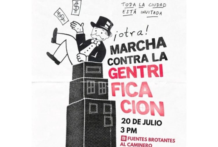 Embajada de EE.UU., en México alerta a ciudadanos sobre marcha contra la gentrificación