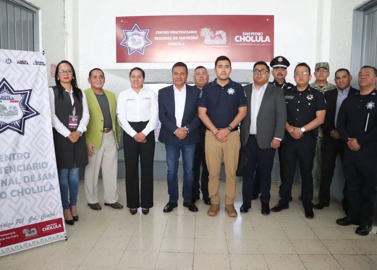San Pedro Cholula, pionero en realizar mesa de seguridad en centro penitenciario