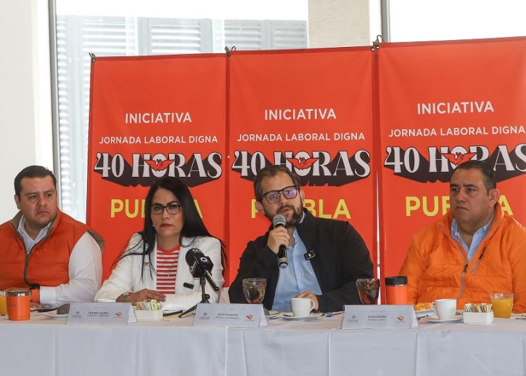 MC presenta iniciativa para reducir a la jornada laboral de 48 a 40 horas
