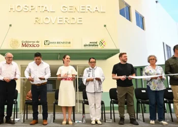 Claudia Sheinbaum inaugura hospital IMSS bienestar en Rio Verde y anuncia uno para San Luis Potosí