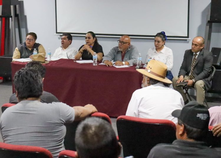 Atiende Gobierno de Tonantzin Fernández a representantes de pueblos originarios