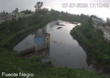 PC Municipal mitiga riesgos por lluvia intensa en Puebla capital