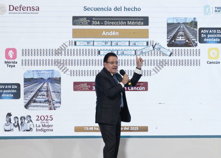 México afirma que incidente en Tren Maya fue una anomalía