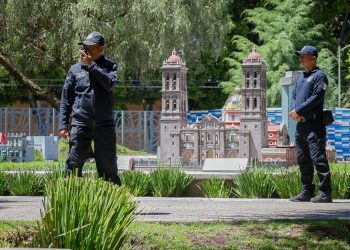 Policía Auxiliar fortalece paz y seguridad en parques y jardines de Puebla
