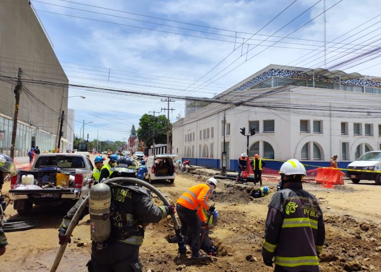 Atiende Protección Civil y Bomberos del Estado fuga de gas