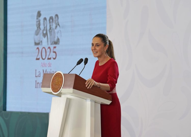 Claudia Sheinbaum: En México “manda el pueblo”, no Estados Unidos