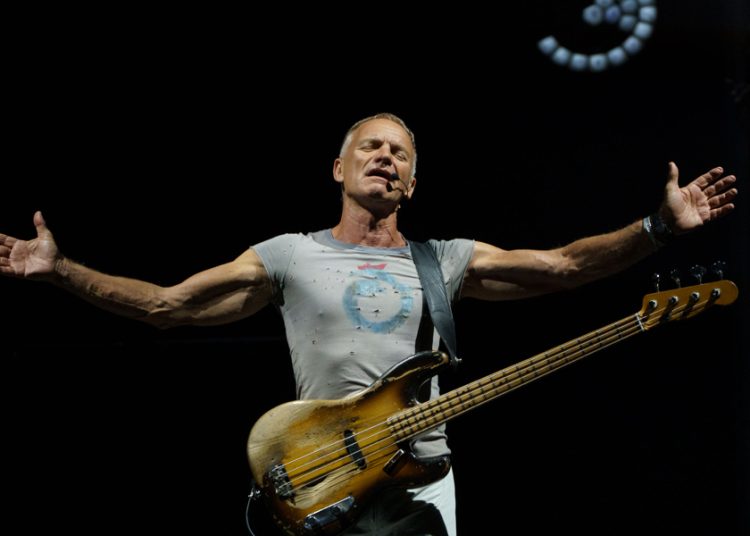 Cantante británico Sting demandado por sus excompañeros de The Police