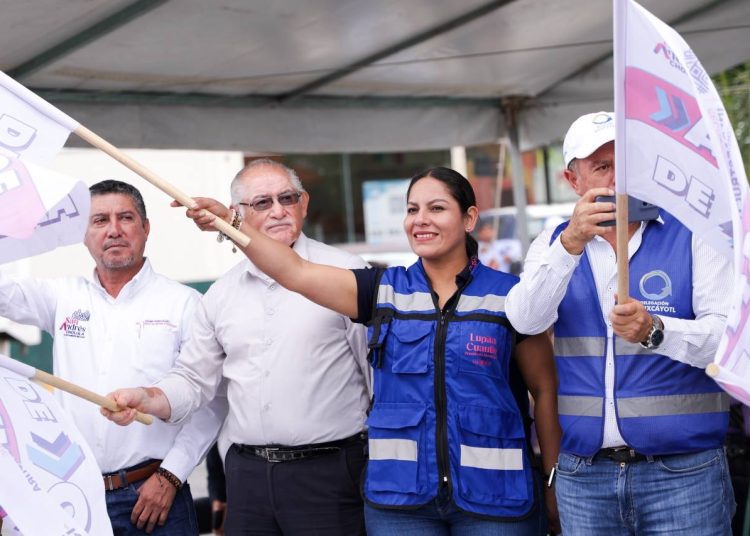 Inicia Lupita Cuautle rehabilitación de avenida Orión Norte en la Delegación Atlixcáyotl