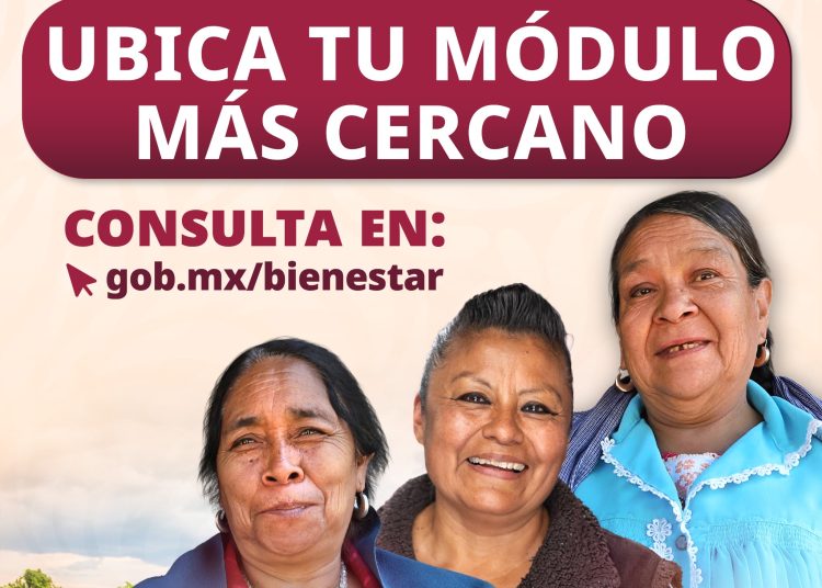 Inicia registro a la Pensión Mujeres Bienestar de 60 a 64 años