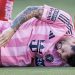 Messi abandona por lesión partido con Necaxa