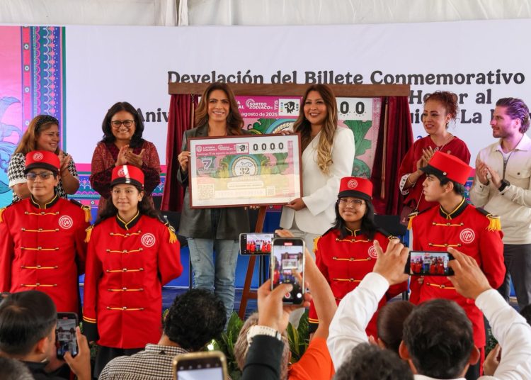 Lotería Nacional celebra con billete conmemorativo 32 años de la Nueva Viga