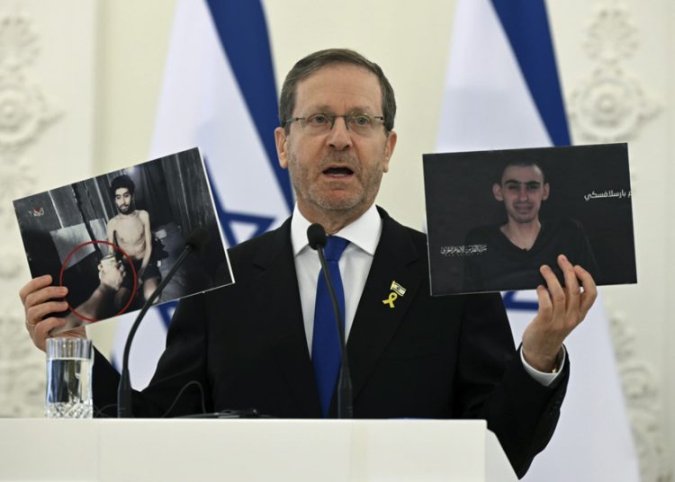 Presidente israelí acusa a la ONU de retrasar entrega de ayuda humanitaria en Gaza