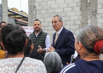 Pepe Chedraui supervisa obras en San Francisco Totimehuacan