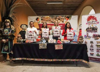 Tonantzin Fernández presenta la edición 75 de la Feria de Cholula