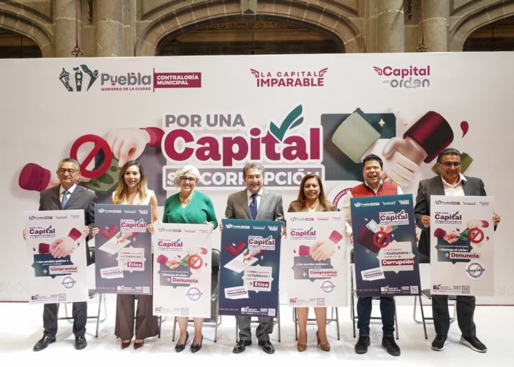 Impulsa Gobierno de la Ciudad campaña “Por una Capital sin Corrupción”
