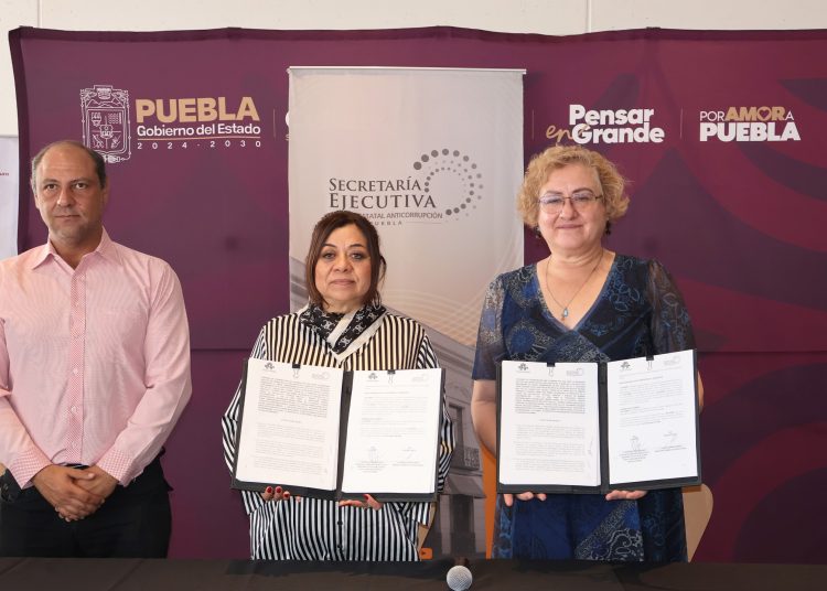 Signan convenio de colaboración SESEAP y Museos Puebla