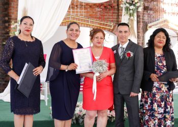 Fortalece Lupita Cuautle núcleo familiar con jornada de bodas gratuitas