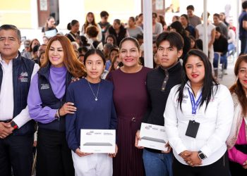 Gobierno de San Andrés Cholula fortalece al talento juvenil con apoyos tecnológicos
