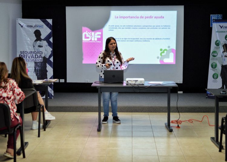 Promueve DIF Puebla Capital el cuidado de la salud mental en las empresas