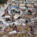 Israel atacó un campo de desplazados en Gaza