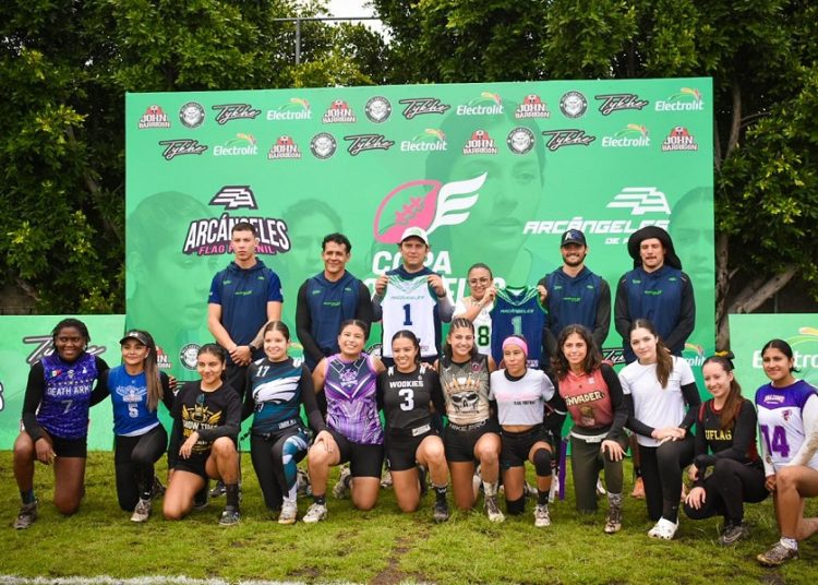 Arcángeles de Puebla se alista para el Nacional de Flag Football Femenil