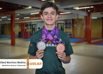Atleta UDLAP es medallista en los Panamericanos Junior 2025