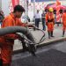 Ayuntamiento suma maquinaria a campaña Bacheando Puebla
