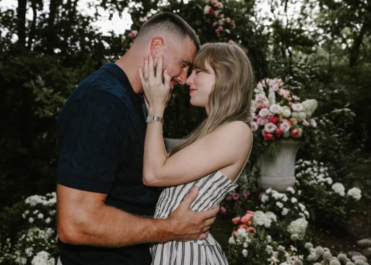 Taylor Swift y Travis Kelce anuncian su compromiso