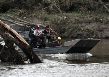 Inundaciones revelan en Texas huellas de dinosaurio de más de 100 millones de años