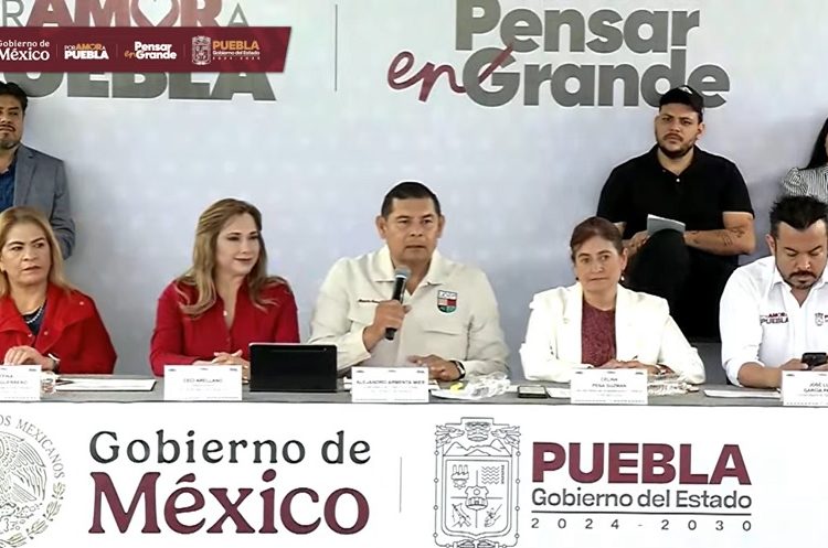 Armenta destaca avances de Puebla en coordinación con Sheinbaum