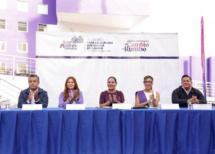 Lupita Cuautle presenta convocatoria ‘Formación de Mujeres Violeta’