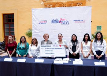 Gobierno de San Andrés se une a la Cruz Roja con donativo y carrera con causa