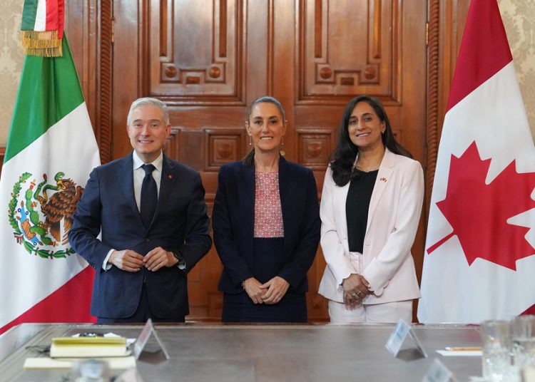 México y Canadá refuerzan relación en medio de guerra arancelaria con EE.UU.