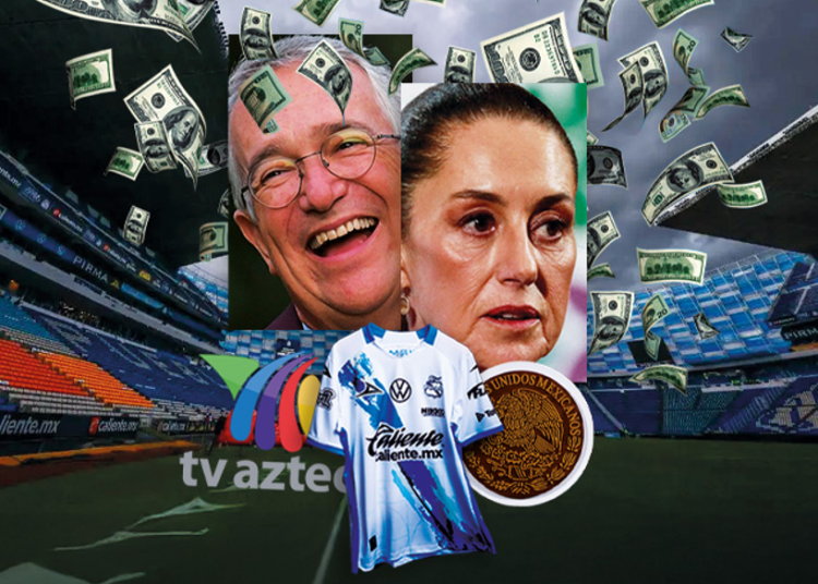 Tema fiscal del Club Puebla llega hasta Palacio Nacional