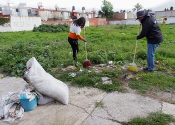 San Pedro Cholula implementa iniciativa ‘Barriendo Tu Calle’